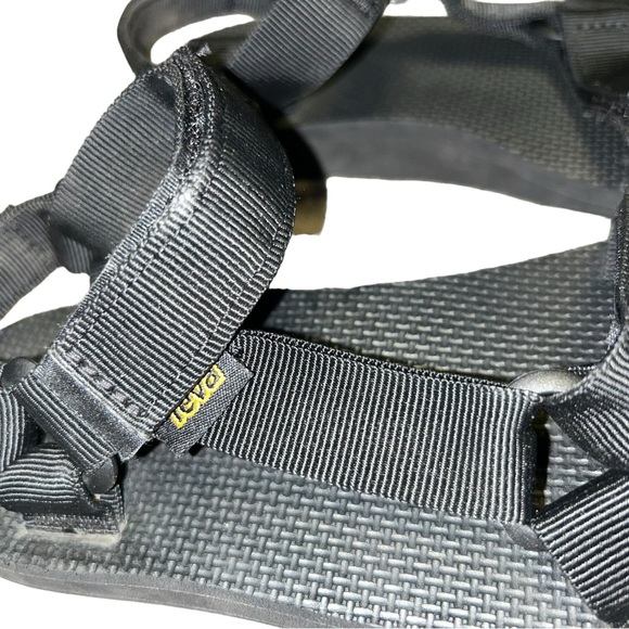 Teva woman Original Universal black sandals water shoes outdoor sports size 6 - Picture 2 of 7